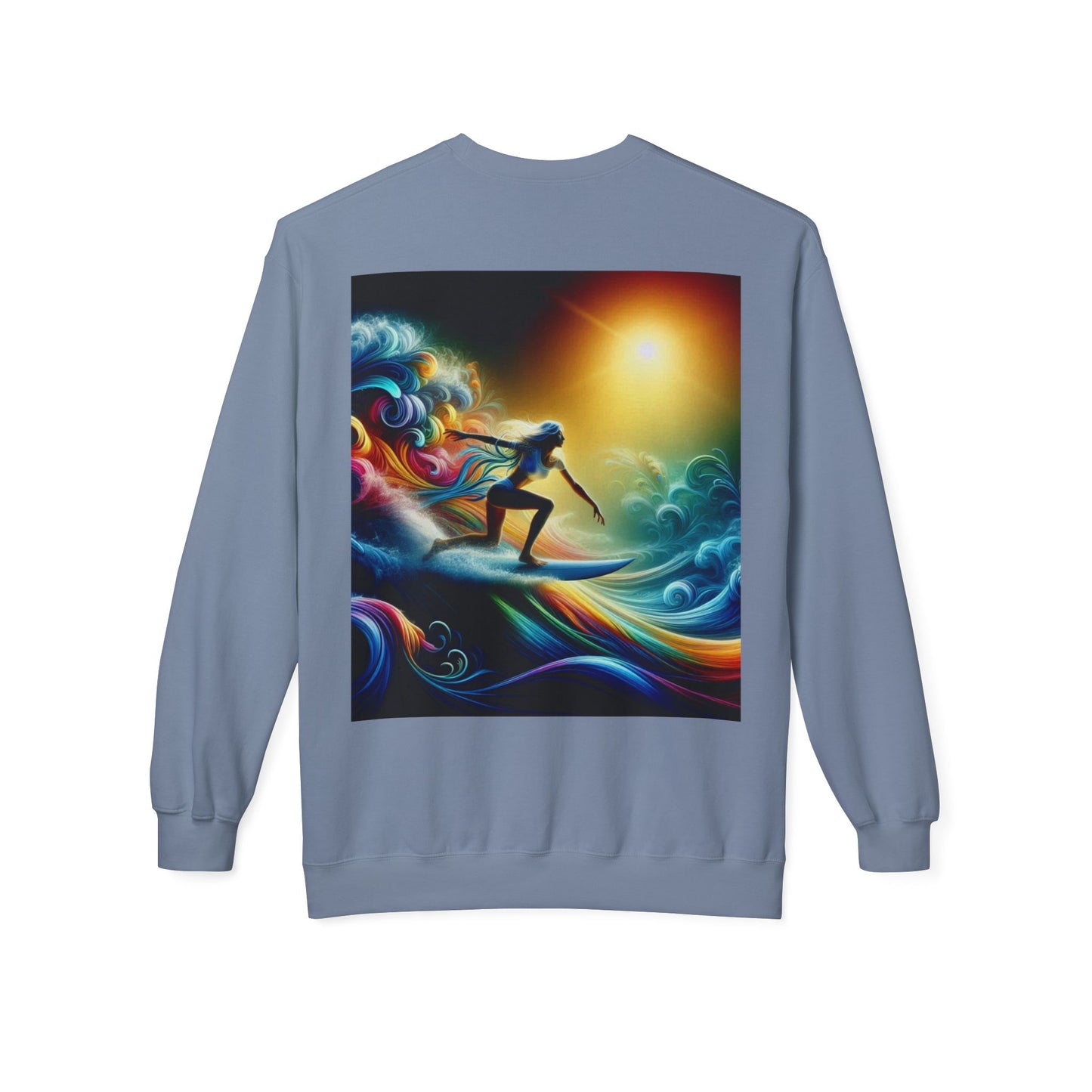 Juicy Clams Unisex Midweight Fleece Crewneck Sweatshirt (D025)