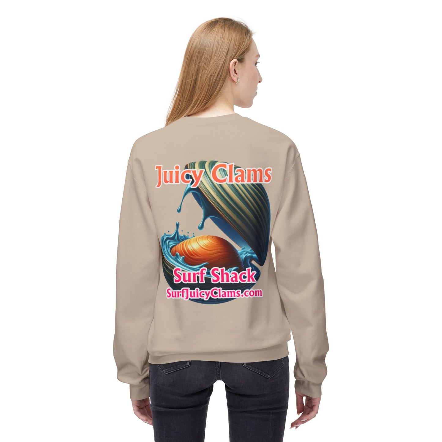 Juicy Clams Unisex Midweight Sweatshirt (A028)