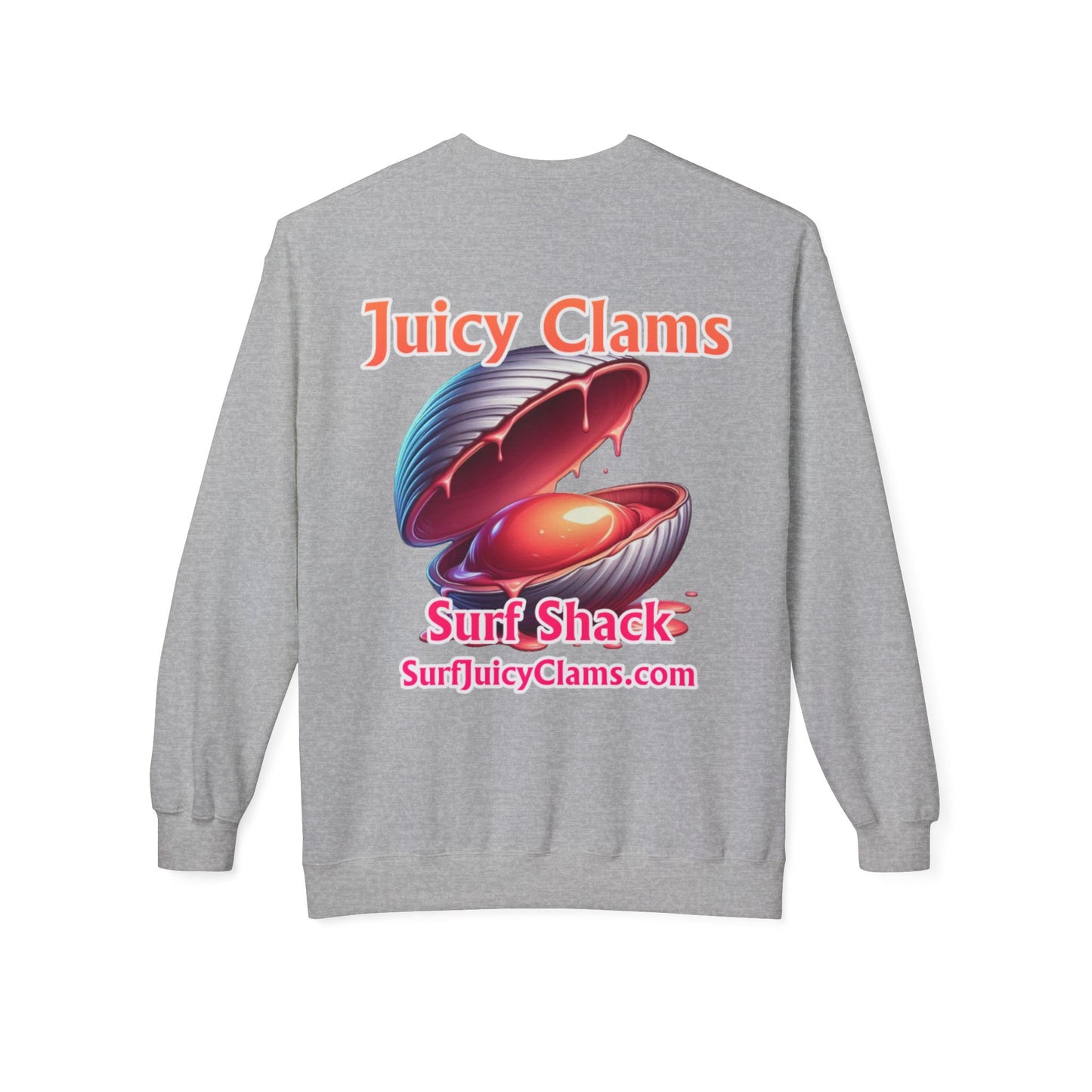Juicy Clams Unisex Midweight Sweatshirt (A023)