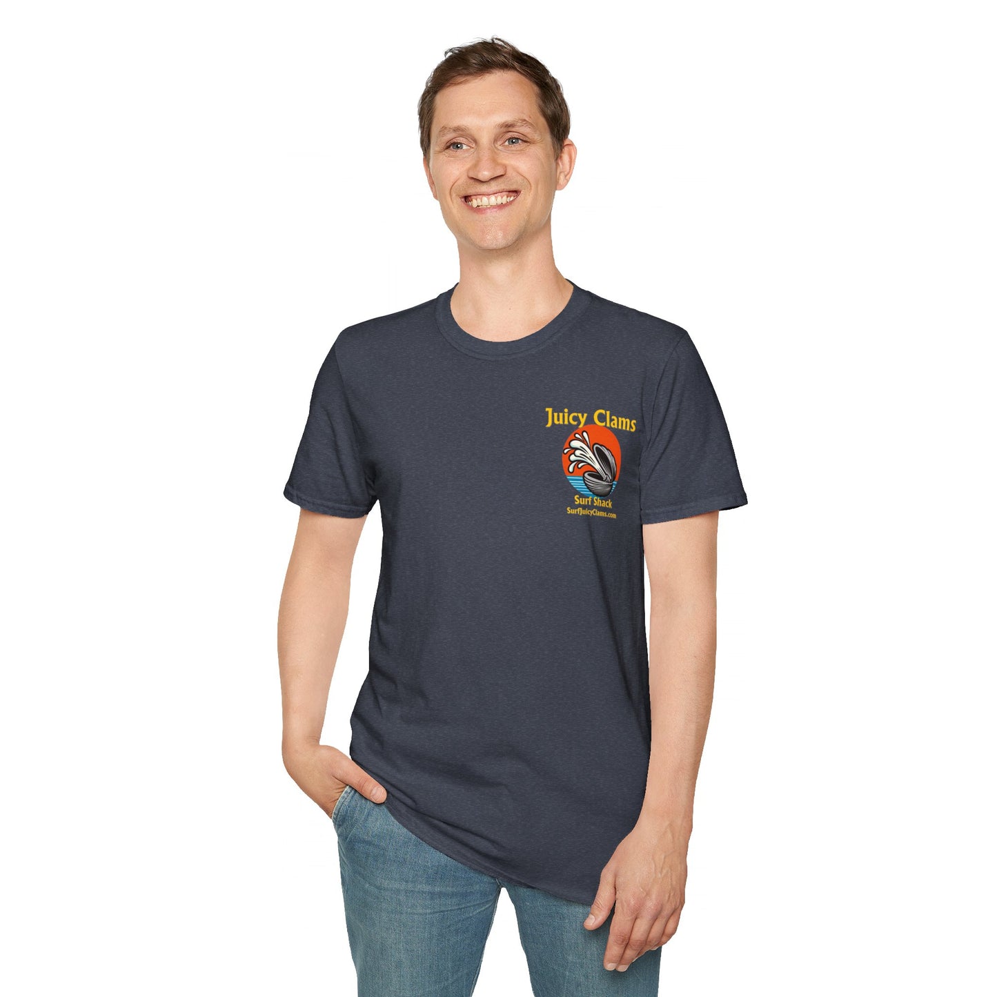 Juicy Clams Unisex Logo T-Shirt (L005)