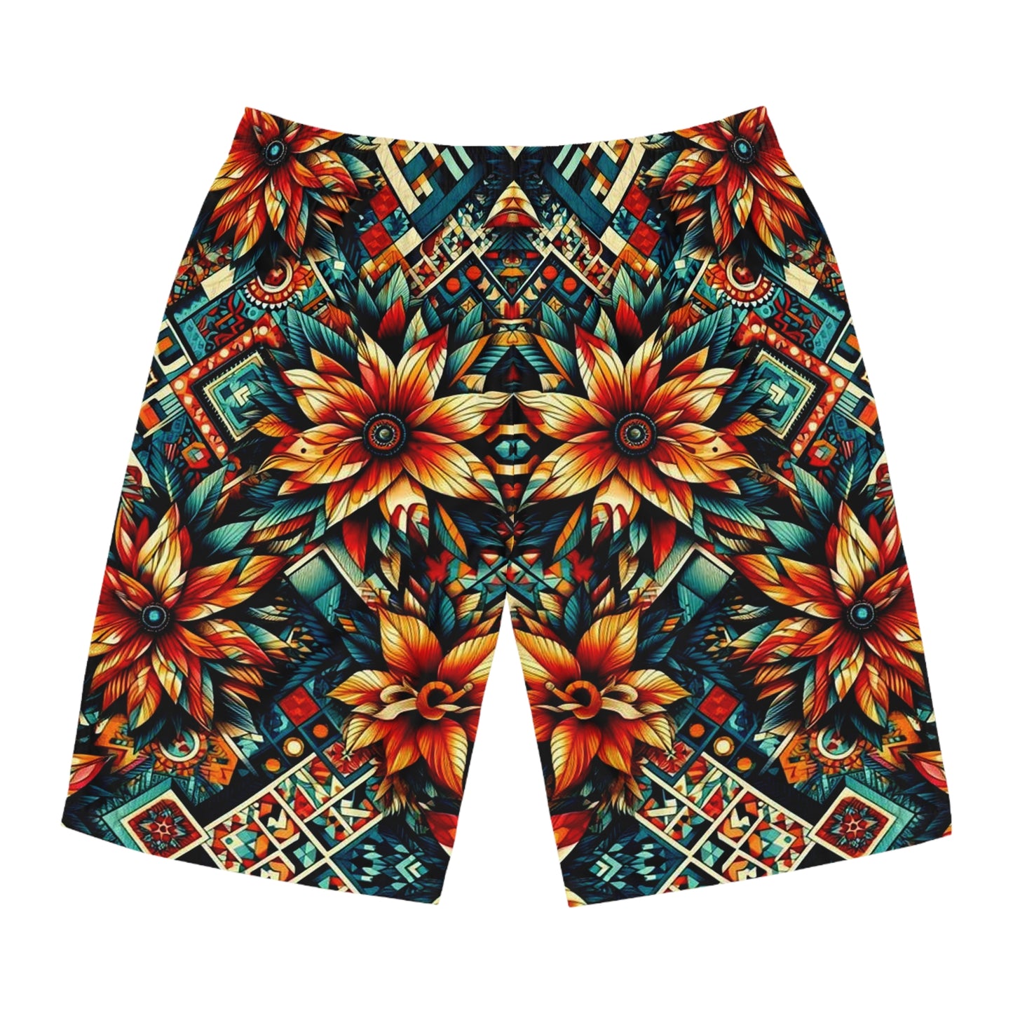 Juicy Clams Men's Board Shorts (H069)