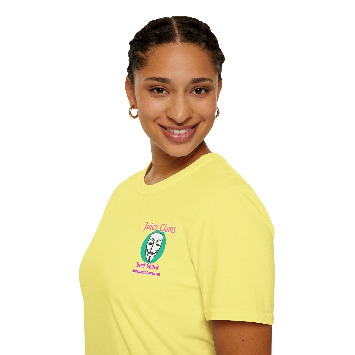 Juicy Clams Unisex Logo T-Shirt (L030)