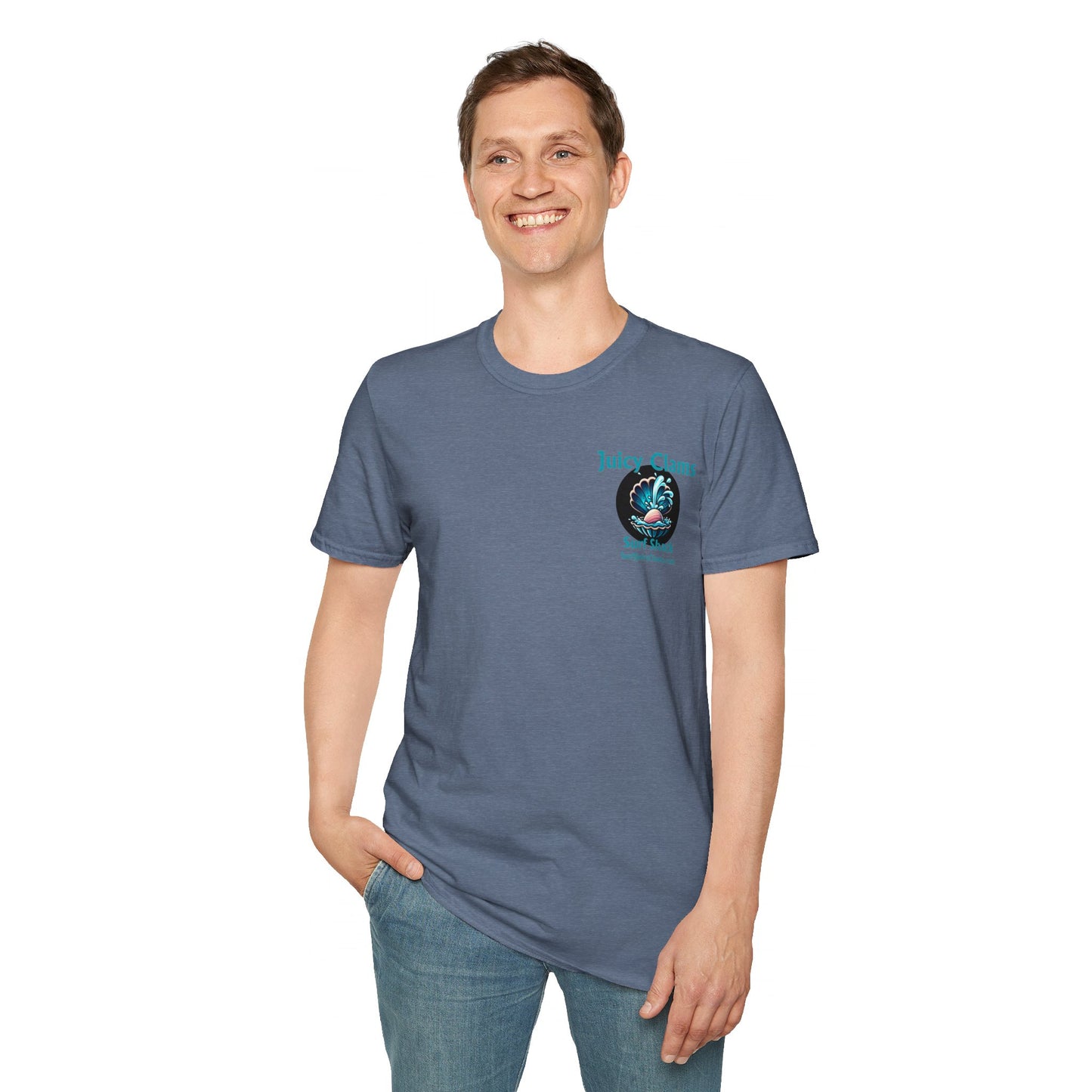 Juicy Clams Unisex Logo T-Shirt (L004)