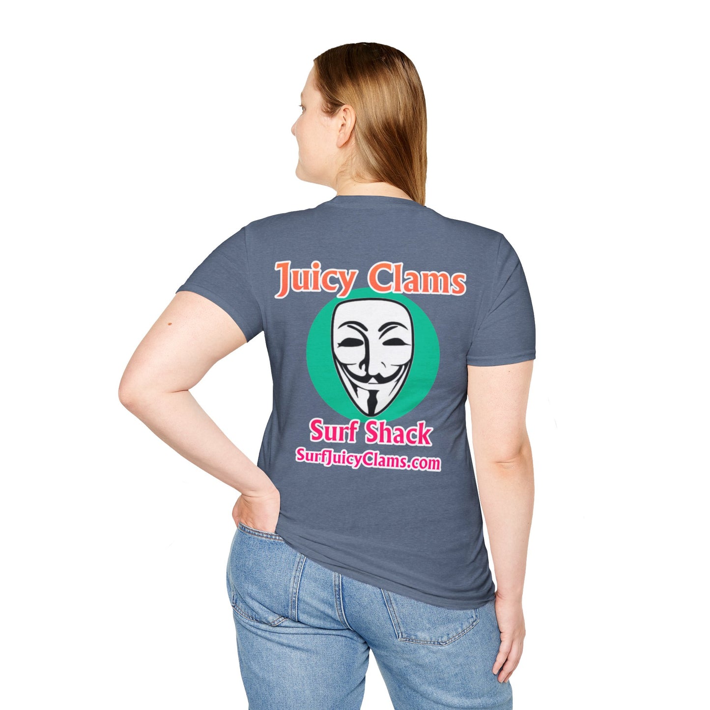 Juicy Clams Unisex Logo T-Shirt (L030)