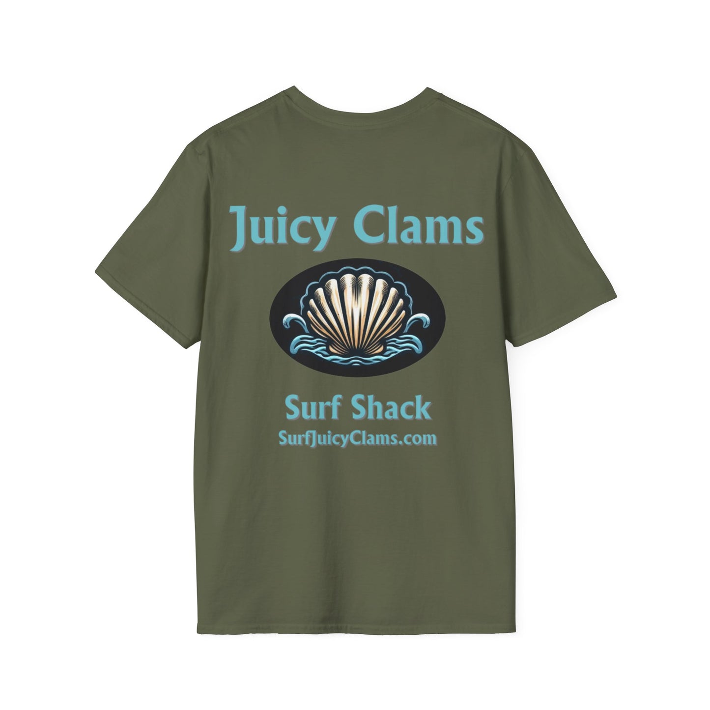 Juicy Clams Unisex Logo T-Shirt (L003)
