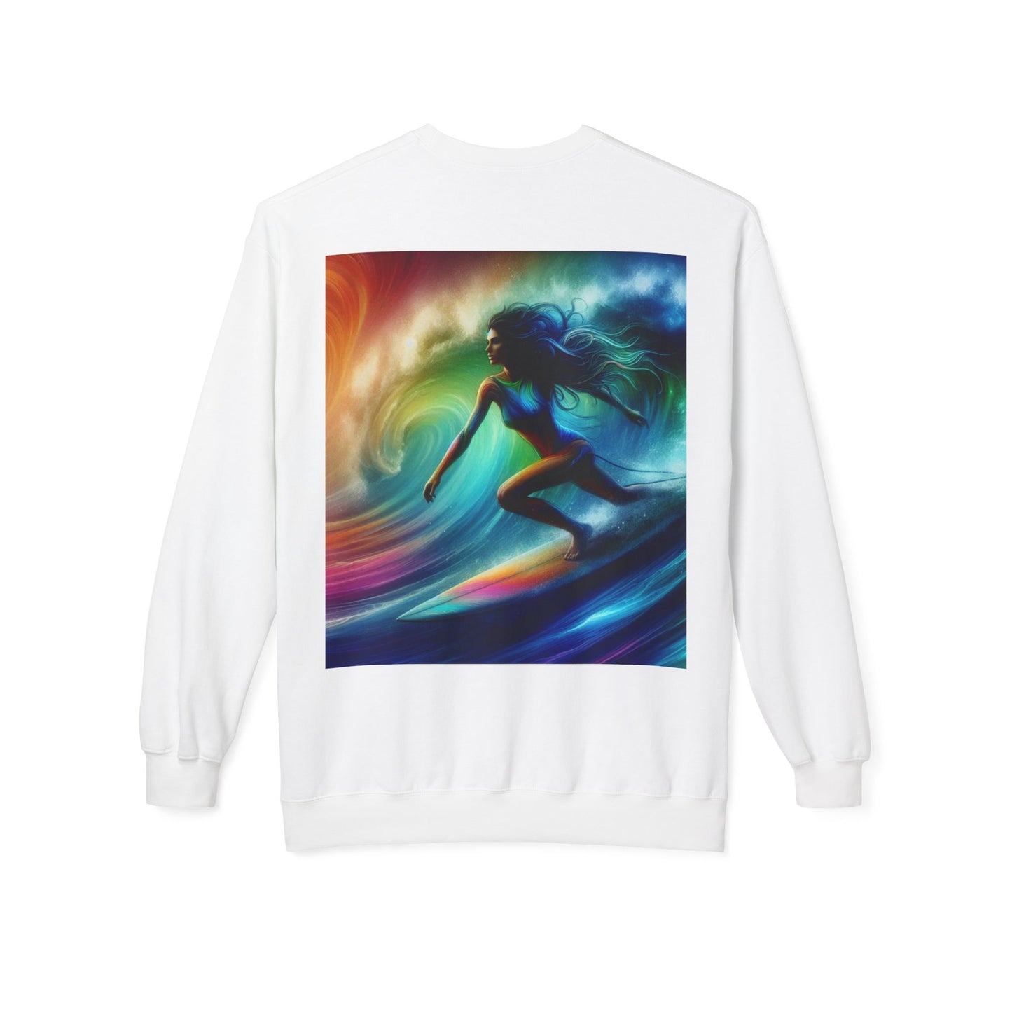 Juicy Clams Unisex Midweight Fleece Crewneck Sweatshirt (D036)