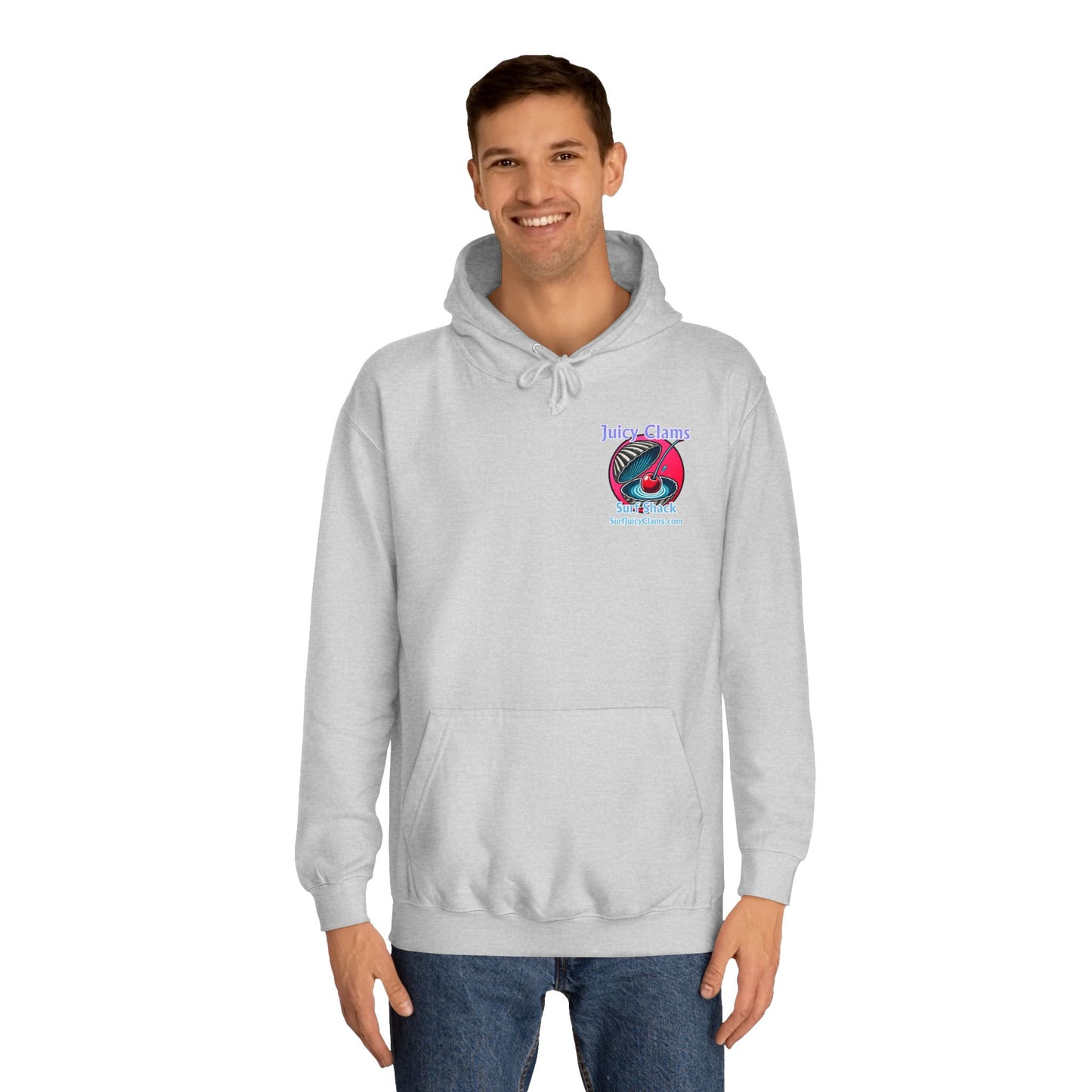 Juicy Clams Unisex College Hoodie (A008)