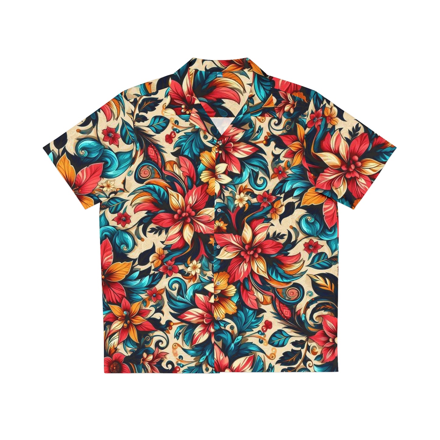 Juicy Clams Men's Hawaiian Shirt (H057)