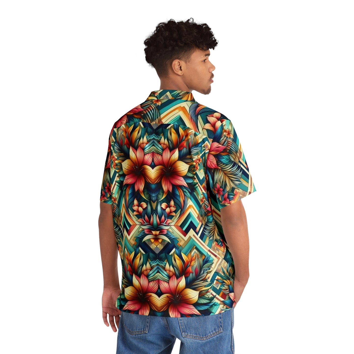 Juicy Clams Men's Hawaiian Shirt (H016)