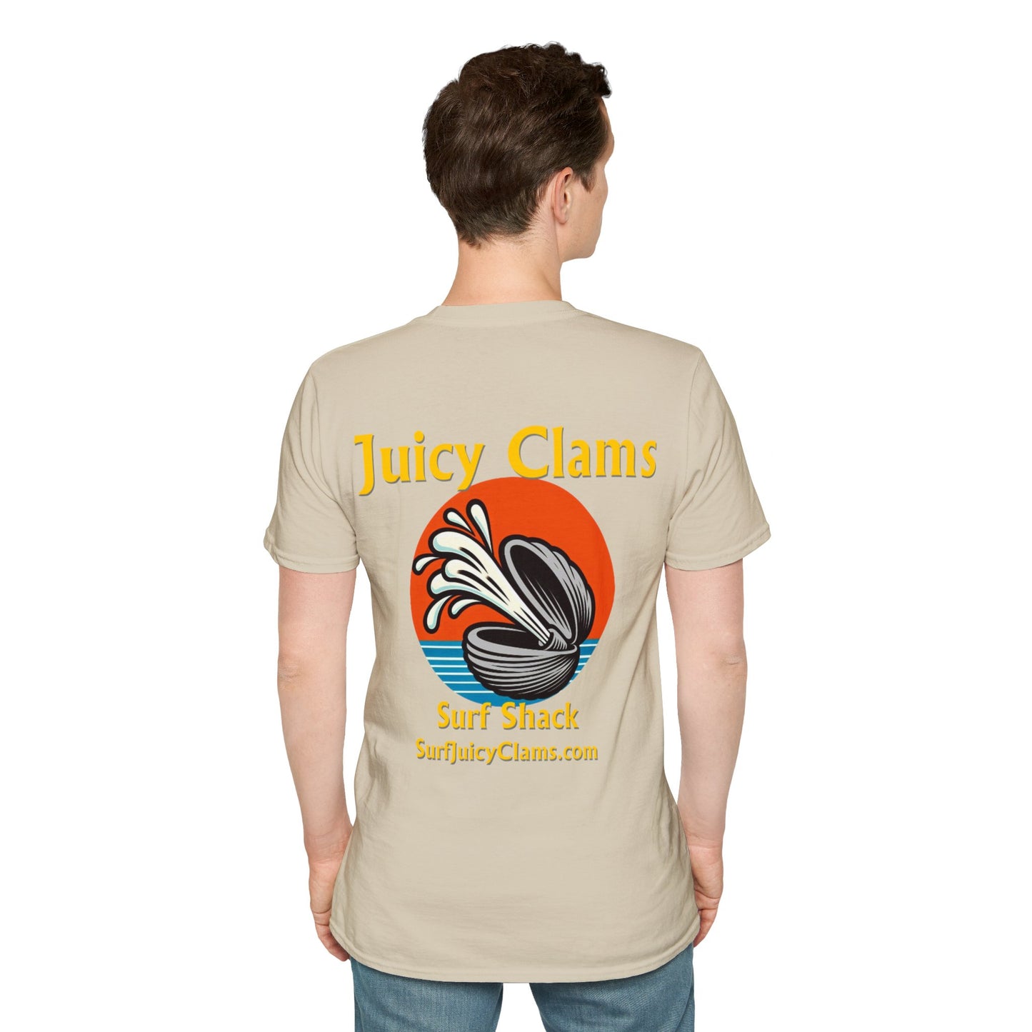 Juicy Clams Unisex Logo T-Shirt (L005)