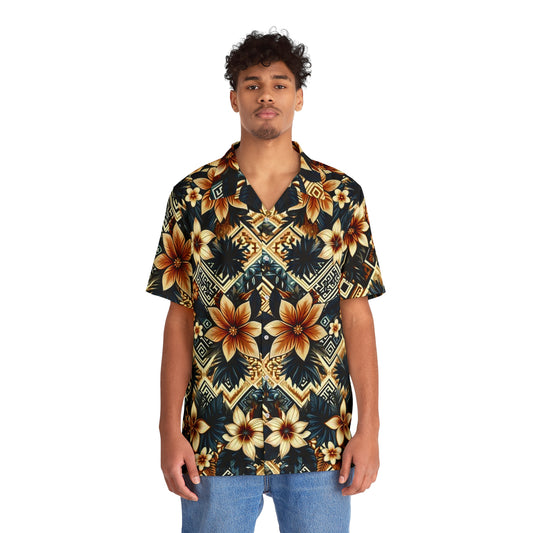 Juicy Clams Men's Hawaiian Shirt (H119)