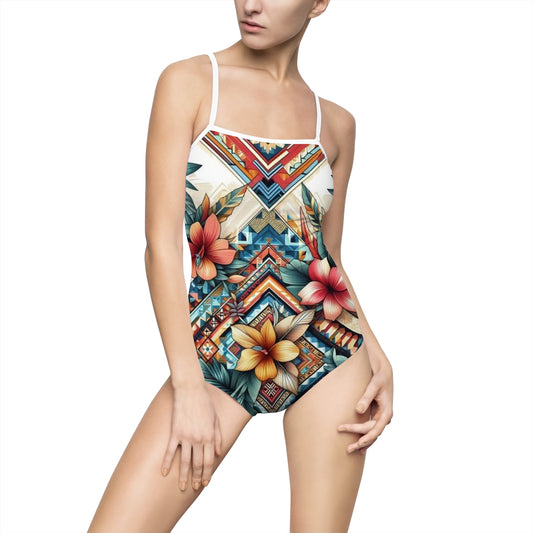 Juicy Clams Women's One-piece Swimsuit (1149)