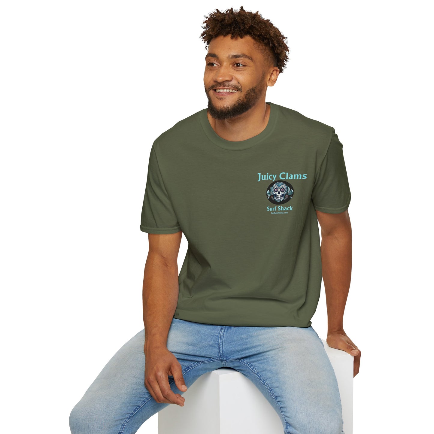 Juicy Clams Unisex Logo T-Shirt (L006)