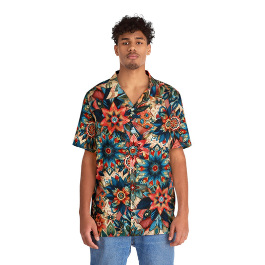 Juicy Clams Men's Hawaiian Shirt (1032)