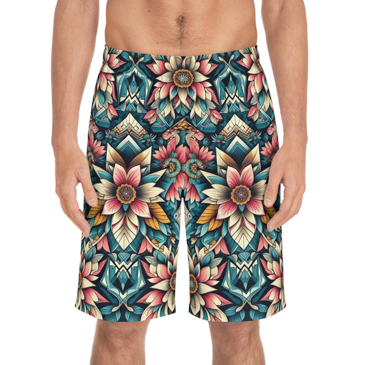 Juicy Clams Men's Board Shorts (1012)