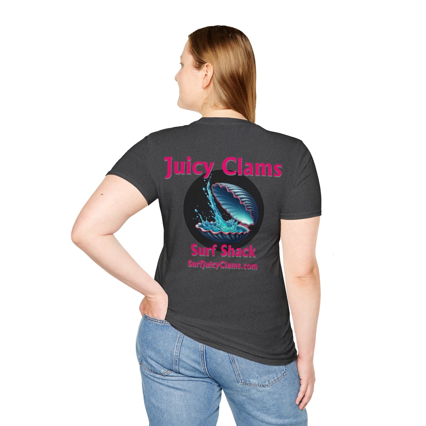 Juicy Clams Unisex Logo T-Shirt (L010)