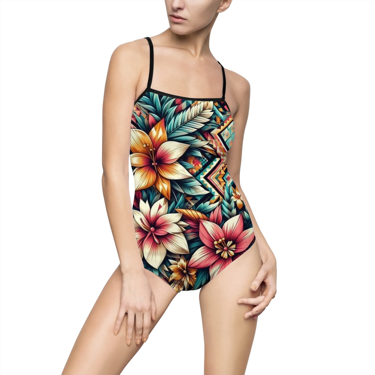 Juicy Clams Women's One-piece Swimsuit (1153)