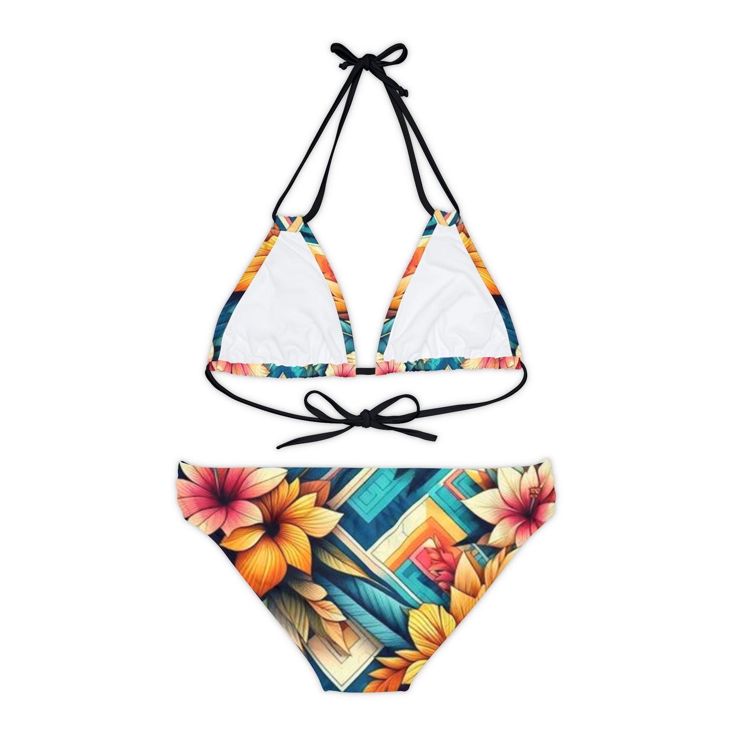 Juicy Clams Double Strap Bikini Set (1163)