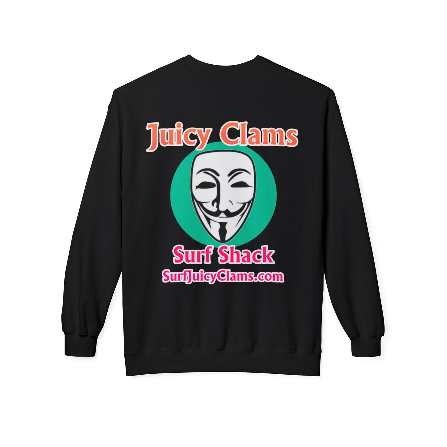 Juicy Clams Unisex Midweight Fleece Crewneck Sweatshirt (L030)