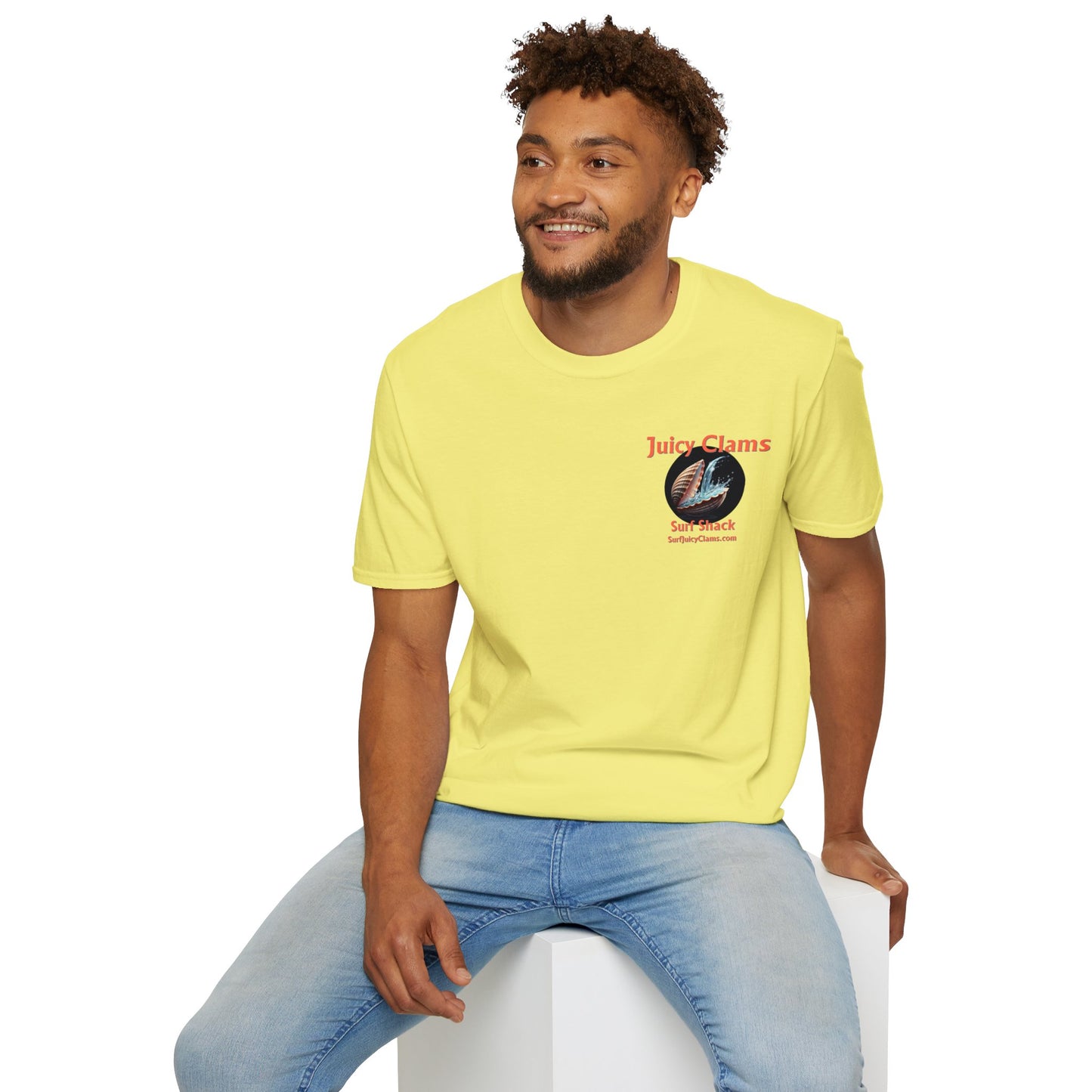 Juicy Clams Unisex Logo T-Shirt (L007)