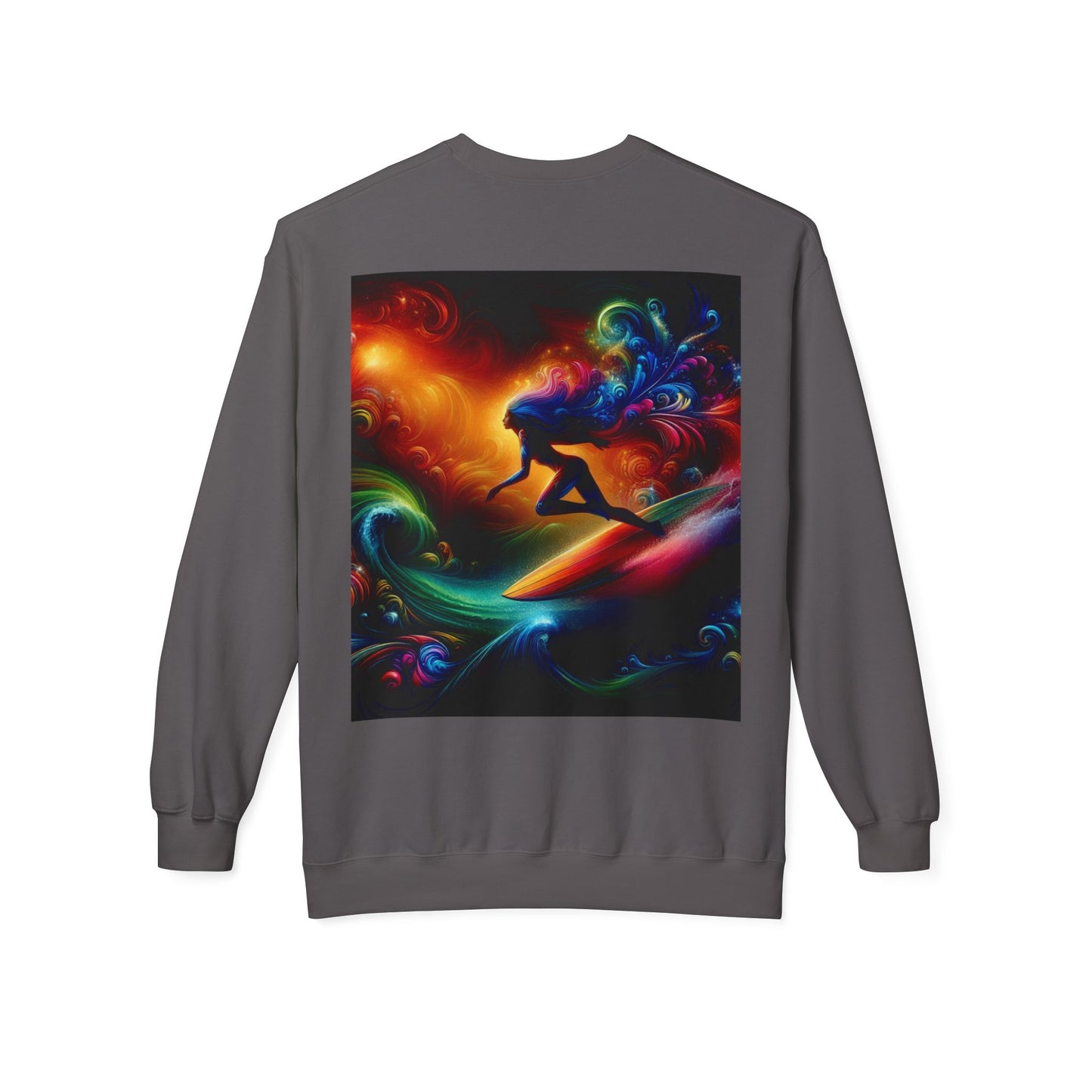 Juicy Clams Unisex Midweight Fleece Crewneck Sweatshirt (D011)