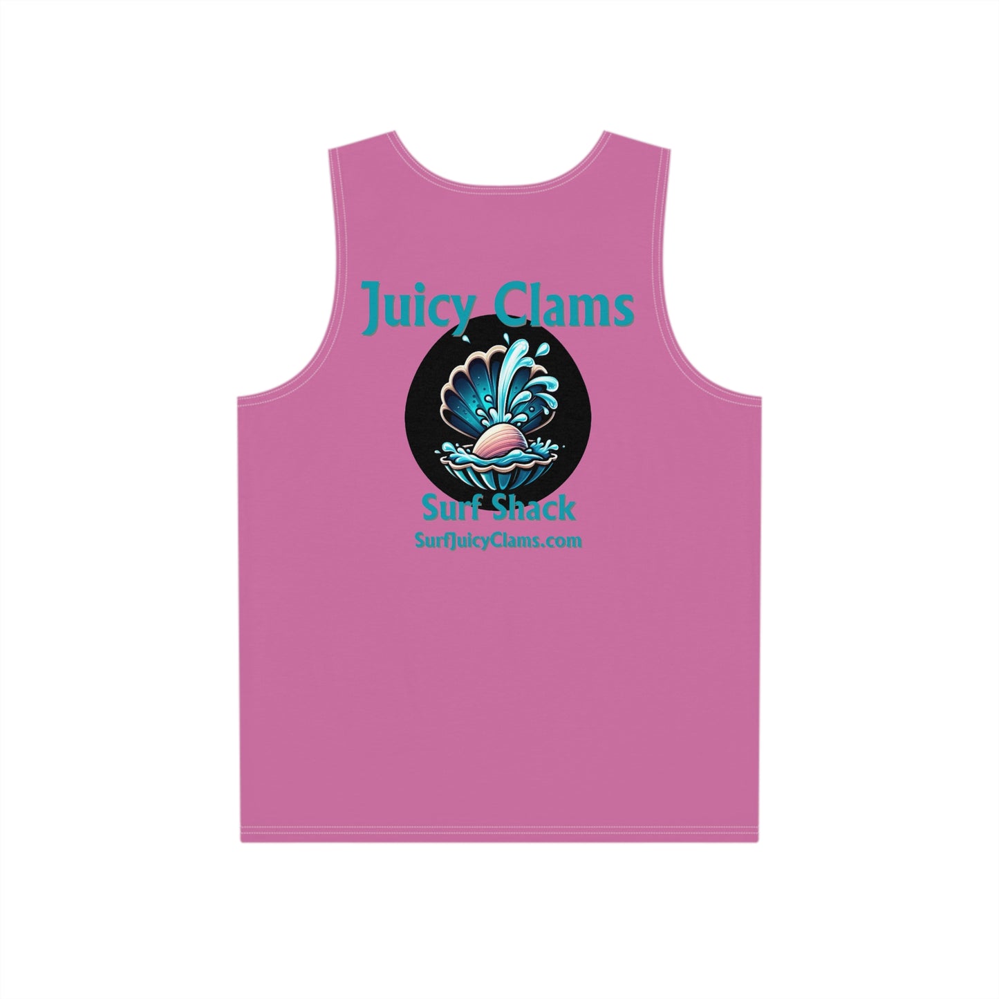Juicy Clams Men's Logo Tank (A004)
