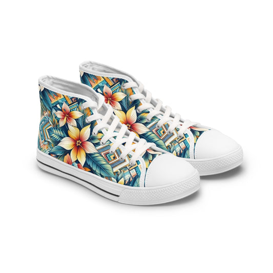 Juicy Clams Women's High Top Sneakers (1076)