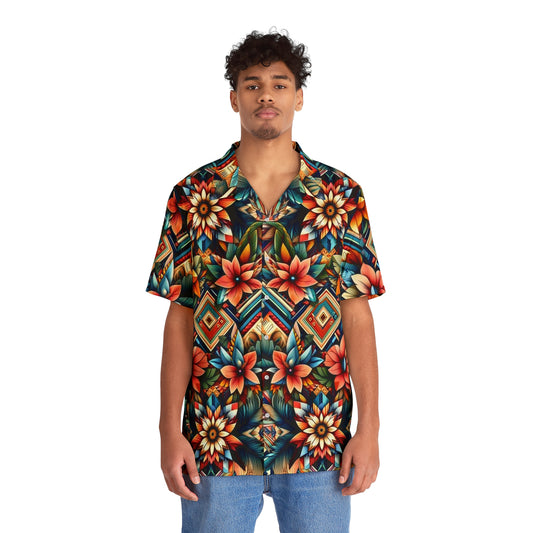 Juicy Clams Men's Hawaiian Shirt (1146)