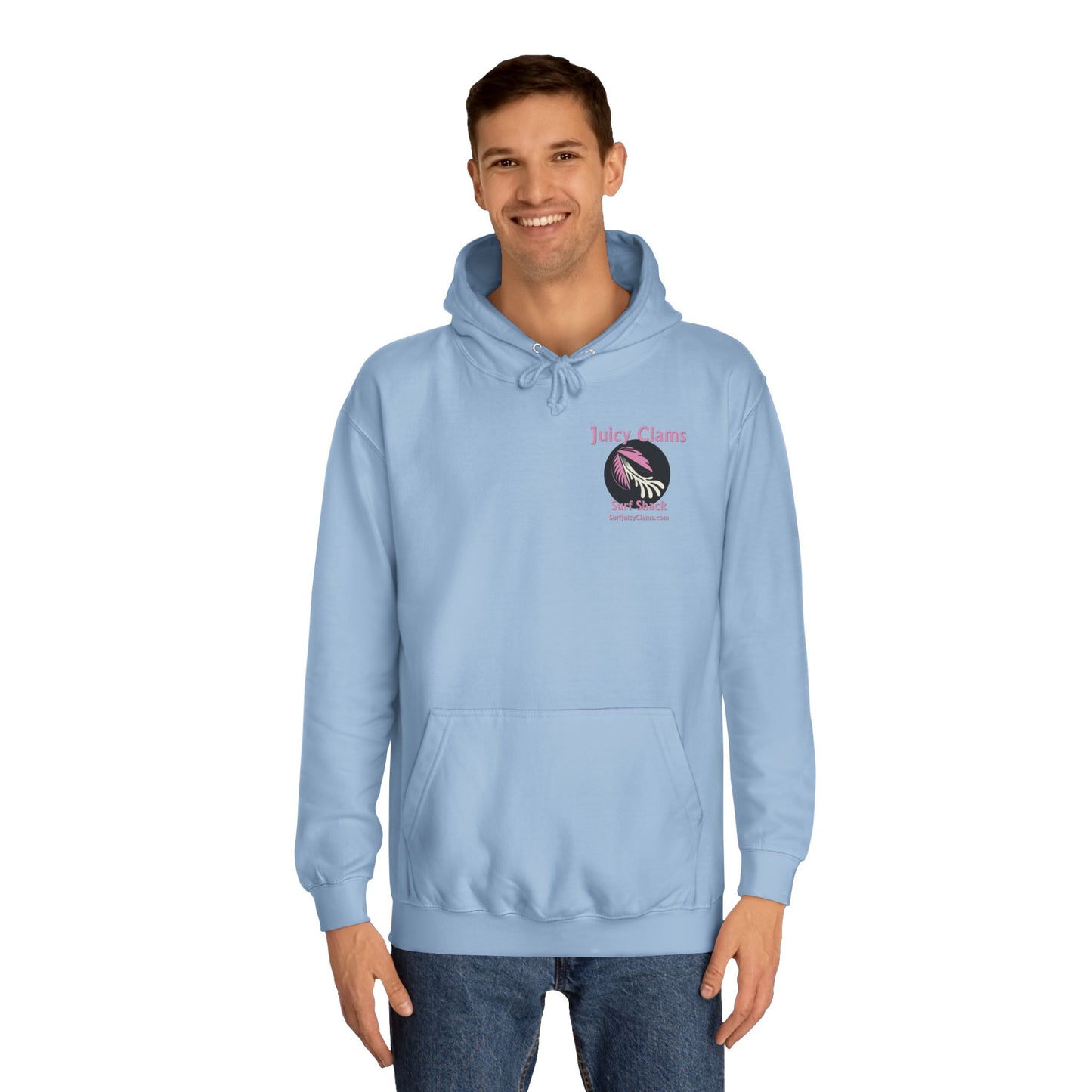 Juicy Clams Unisex College Hoodie (L001)