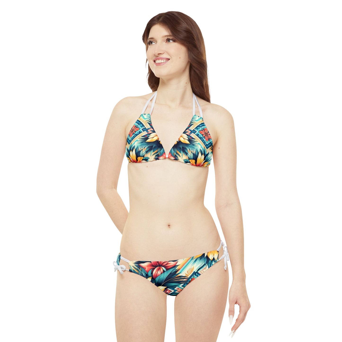 Juicy Clams Double Strap Bikini Set (1166)