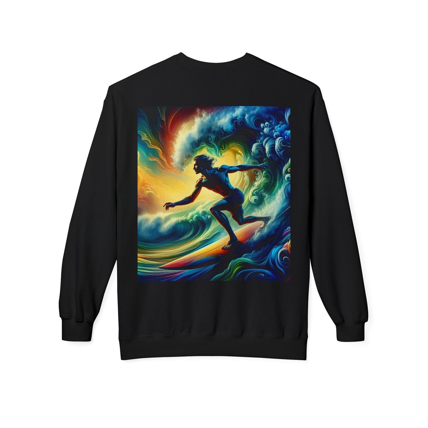 Juicy Clams Unisex Midweight Fleece Crewneck Sweatshirt (D024)