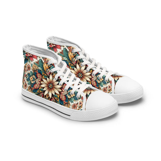 Juicy Clams Women's High Top Sneakers (1157)