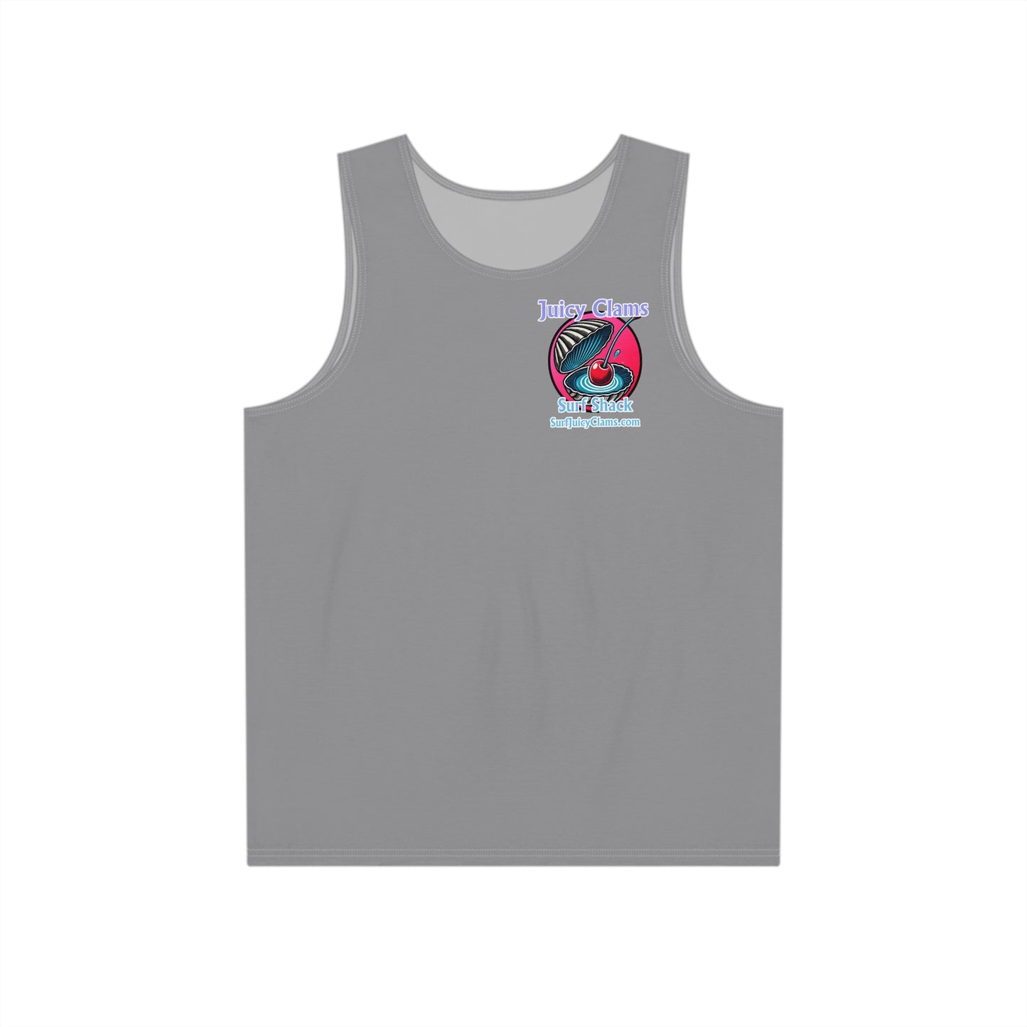 Juicy Clams Men's Logo Tank (A008)