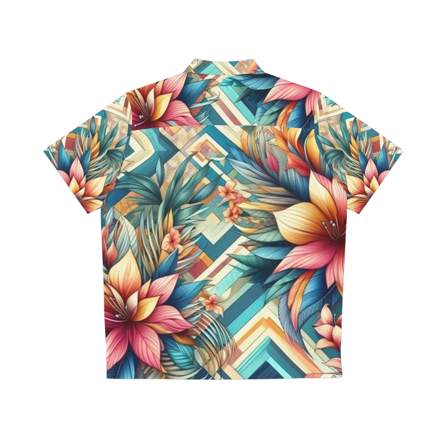 Juicy Clams Men's Hawaiian Shirt (1016)