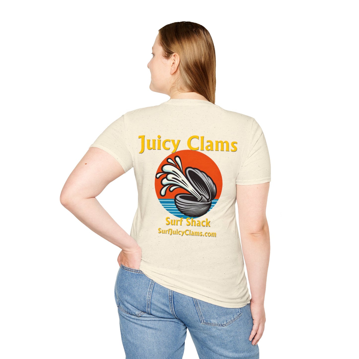 Juicy Clams Unisex Logo T-Shirt (L005)
