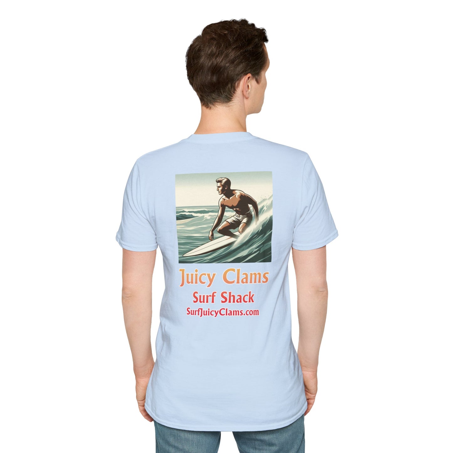 Juicy Clams Vintage Unisex T-Shirt (V044)