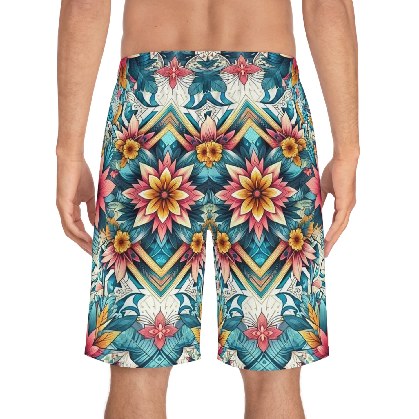 Juicy Clams Men's Board Shorts (1026)