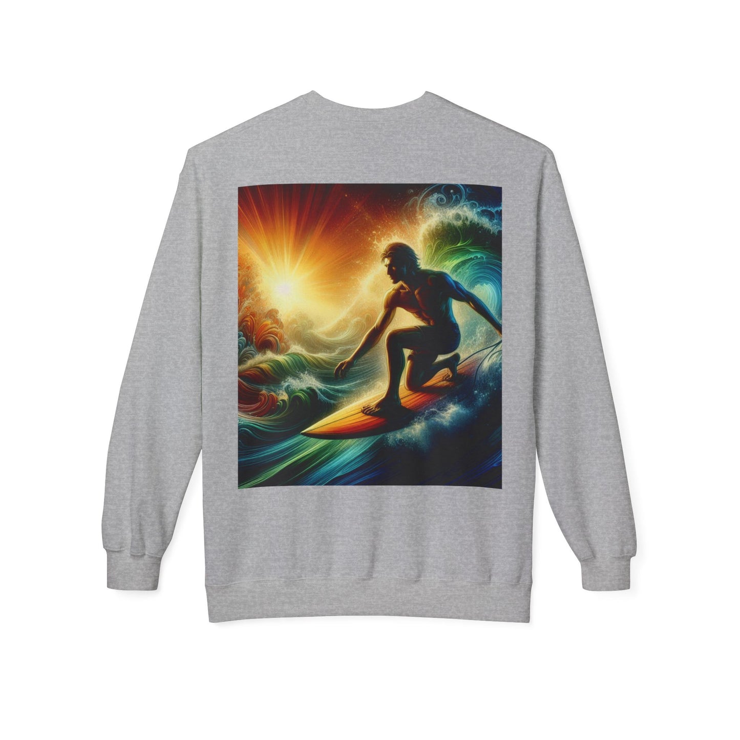 Juicy Clams Unisex Midweight Fleece Crewneck Sweatshirt (D045)