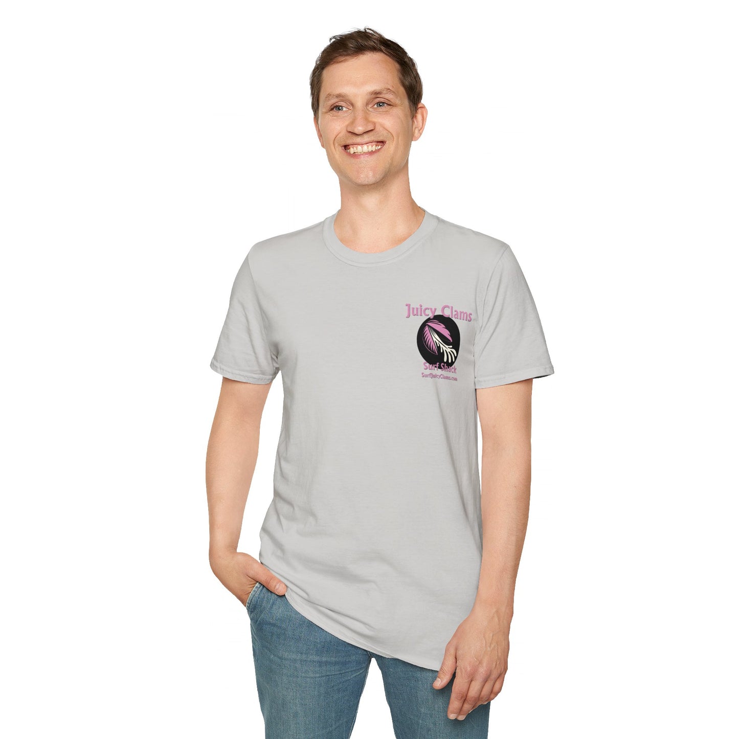 Juicy Clams Unisex Logo T-Shirt (L001)