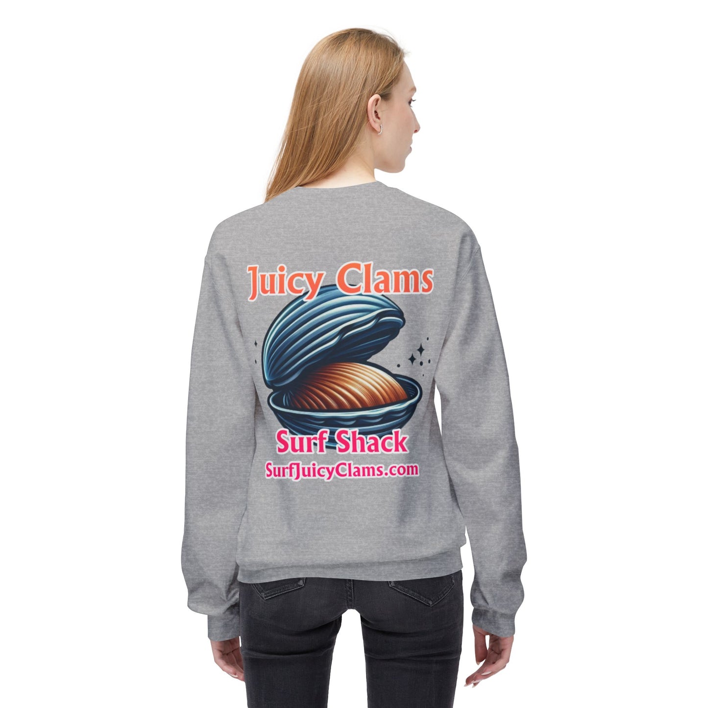 Juicy Clams Unisex Midweight Sweatshirt (A029)