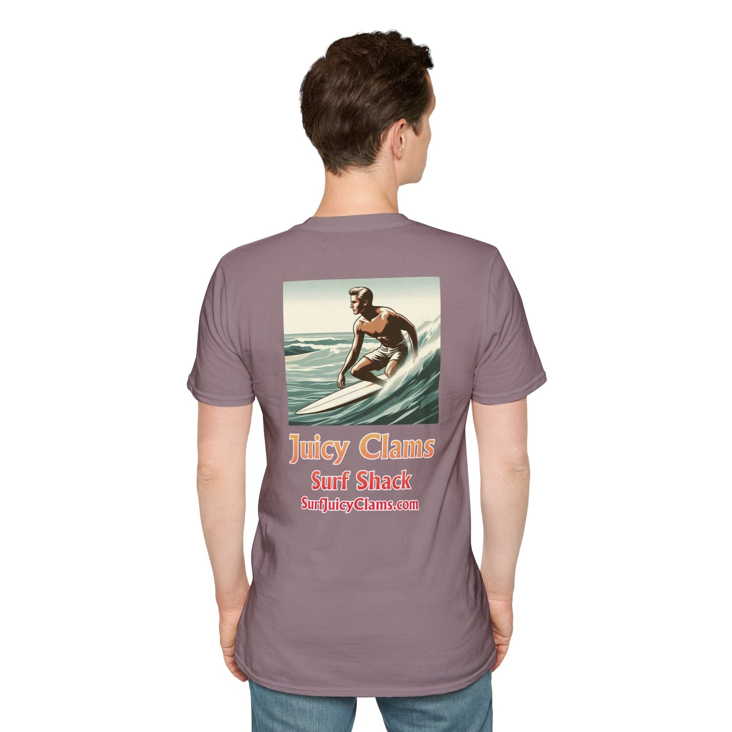 Juicy Clams Vintage Unisex T-Shirt (V044)