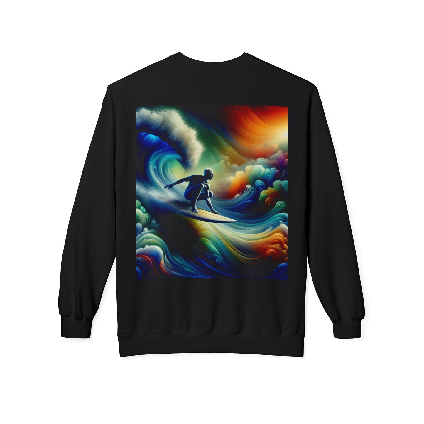 Juicy Clams Unisex Midweight Fleece Crewneck Sweatshirt (D048)