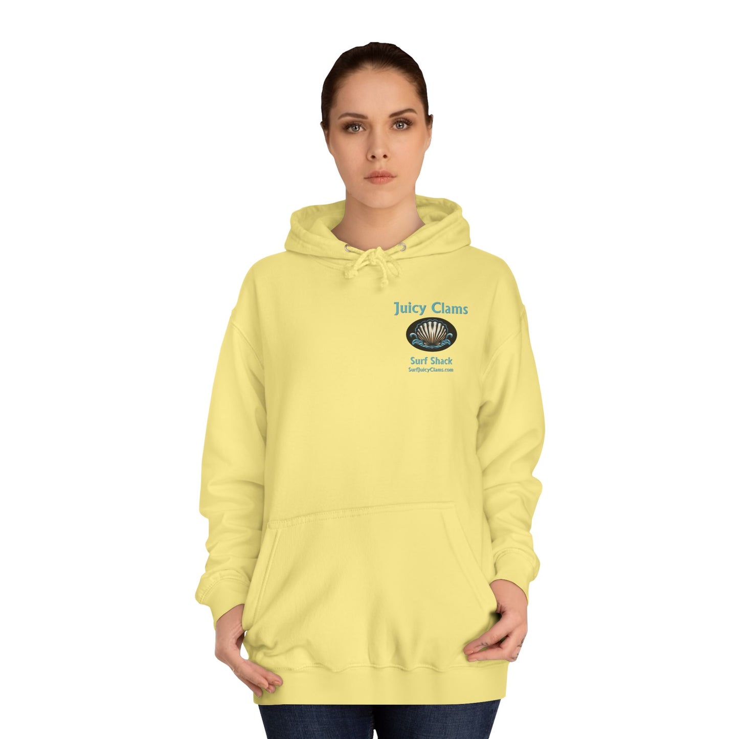 Juicy Clams Unisex College Hoodie (L003)