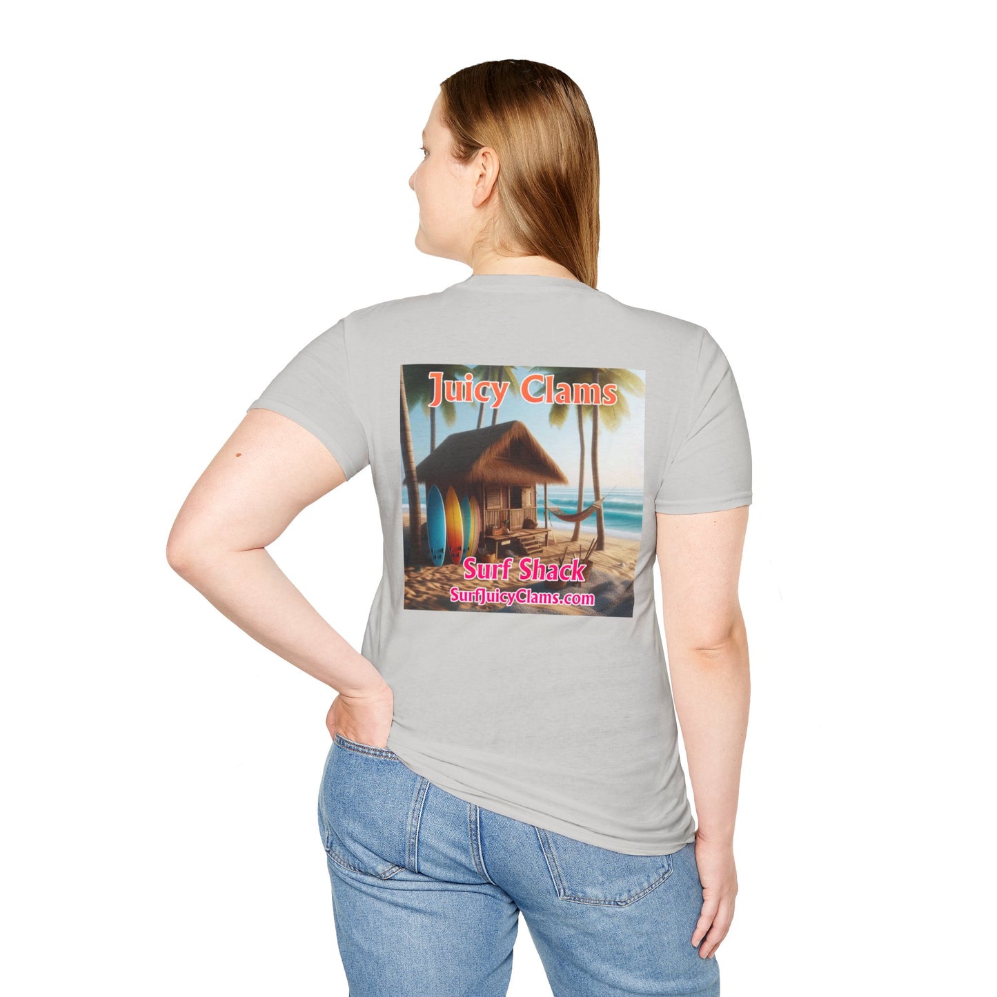 Juicy Clams Unisex Logo T-Shirt (S004)