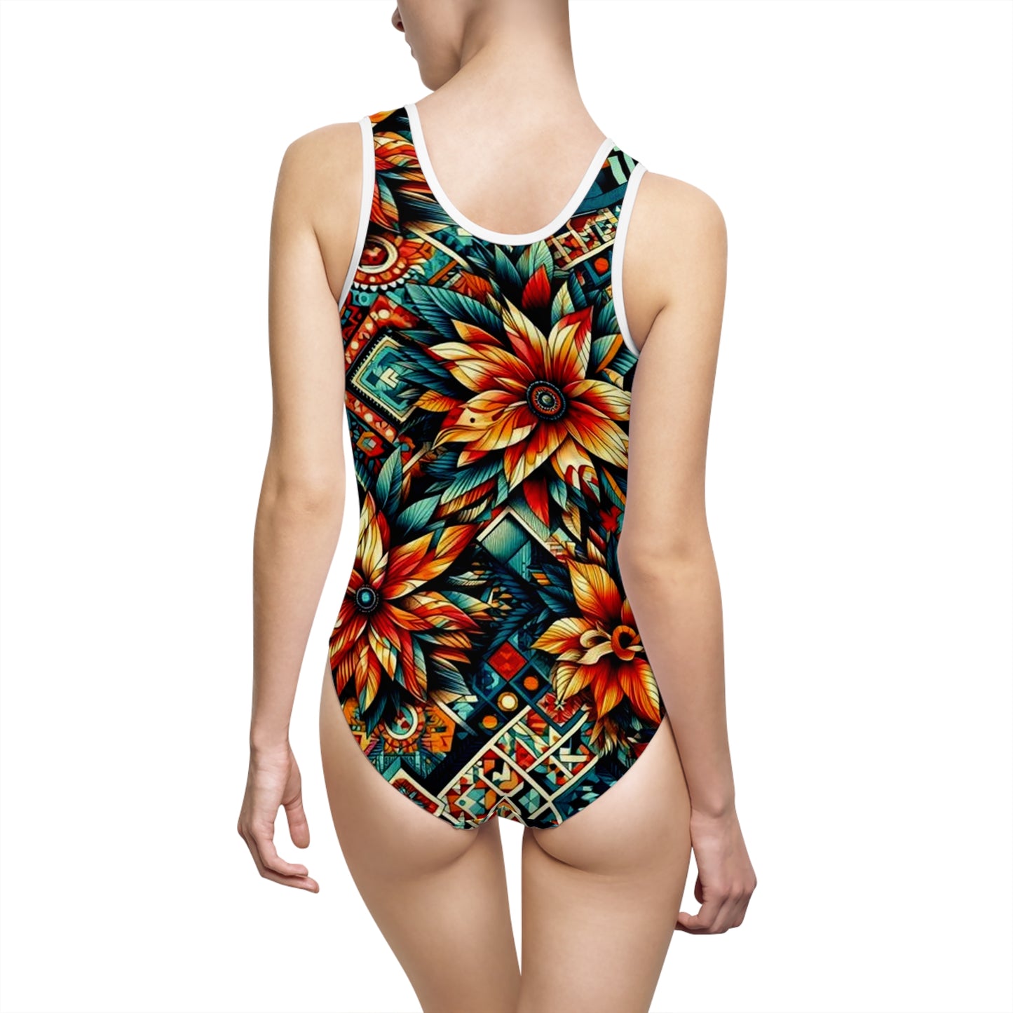 Juicy Clams Classic One-Piece Swimsuit (H069)
