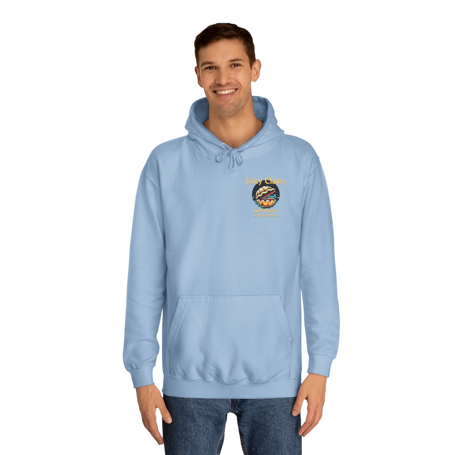 Juicy Clams Unisex College Hoodie (L008)