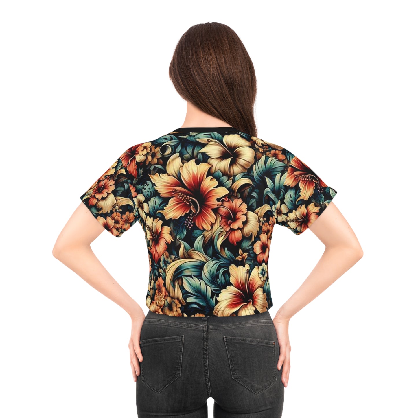 Juicy Clams Crop Top Tee (H092)