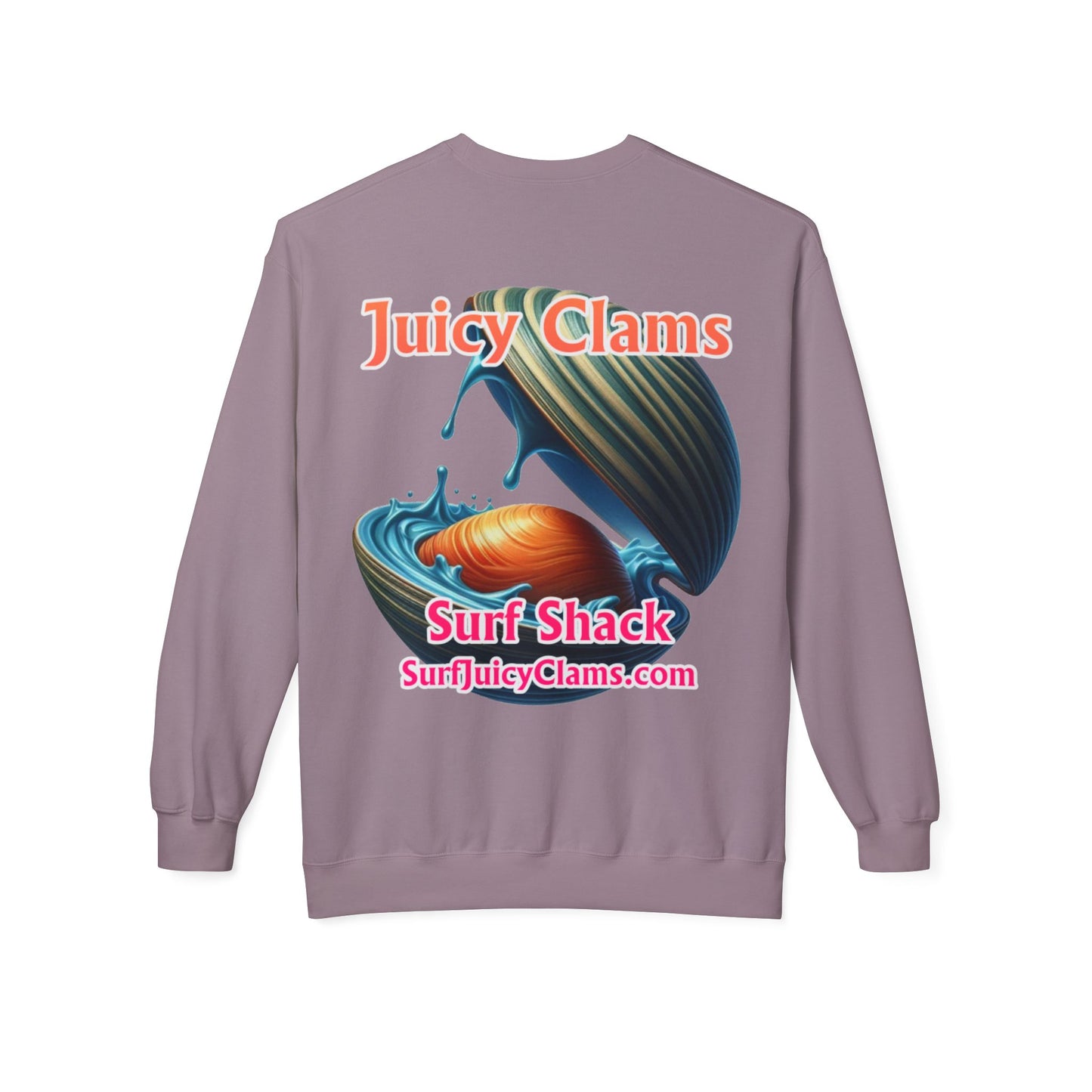 Juicy Clams Unisex Midweight Sweatshirt (A028)