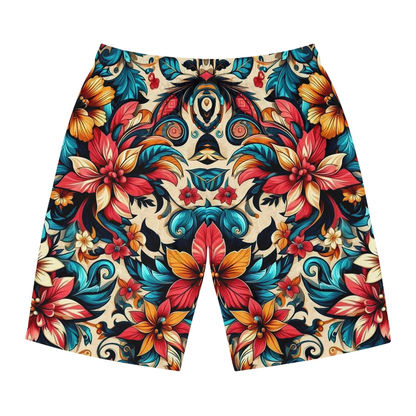 Juicy Clams Men's Board Shorts (H057)