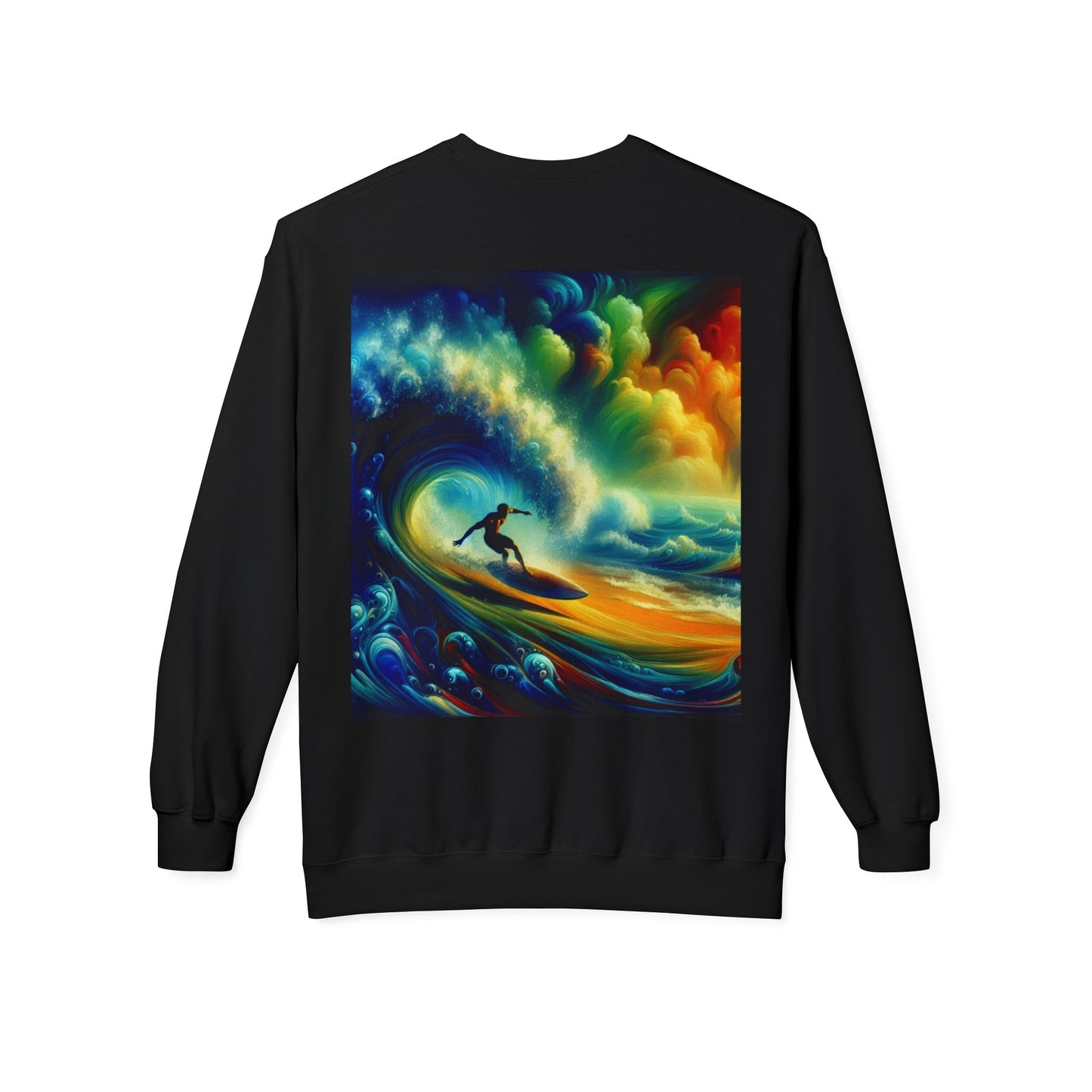 Juicy Clams Unisex Midweight Fleece Crewneck Sweatshirt (D017)